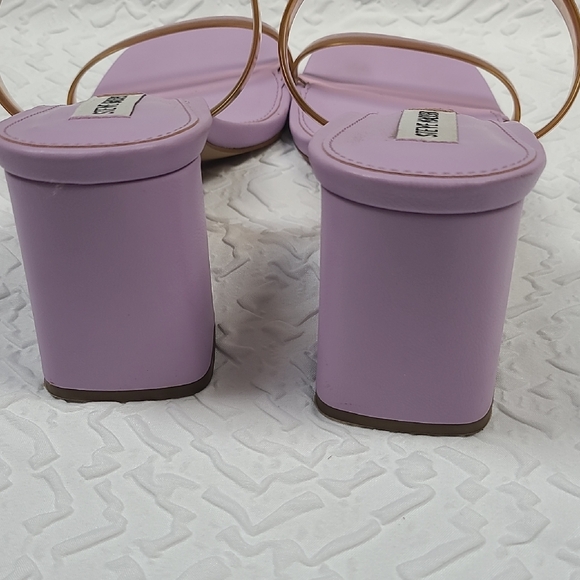 Steve Madden Lavender Block Heels - Picture 3 of 3
